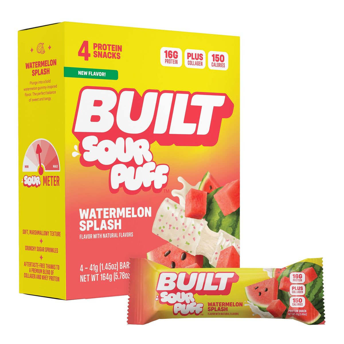 Watermelon Splash Sour Puff 4ct